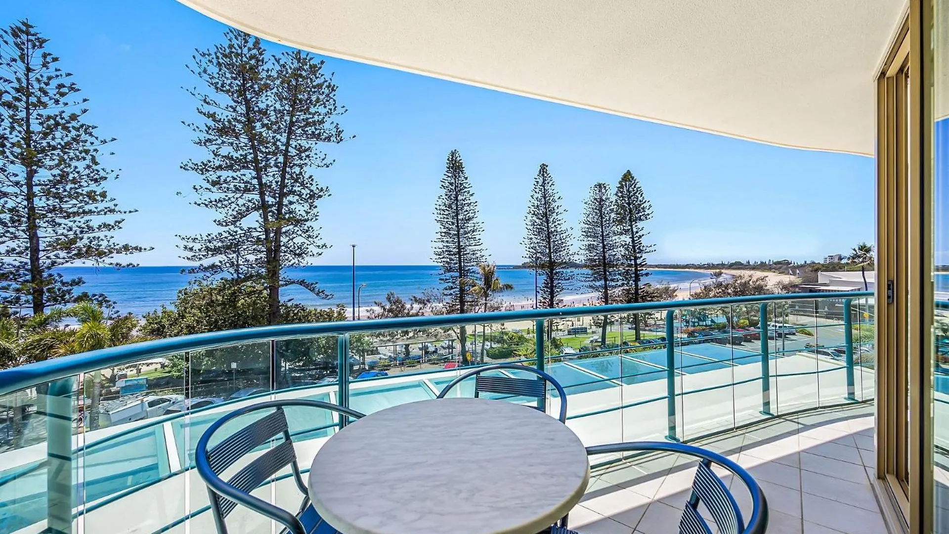 Ocean Front Mooloolaba Esplanade Apartment 2Br