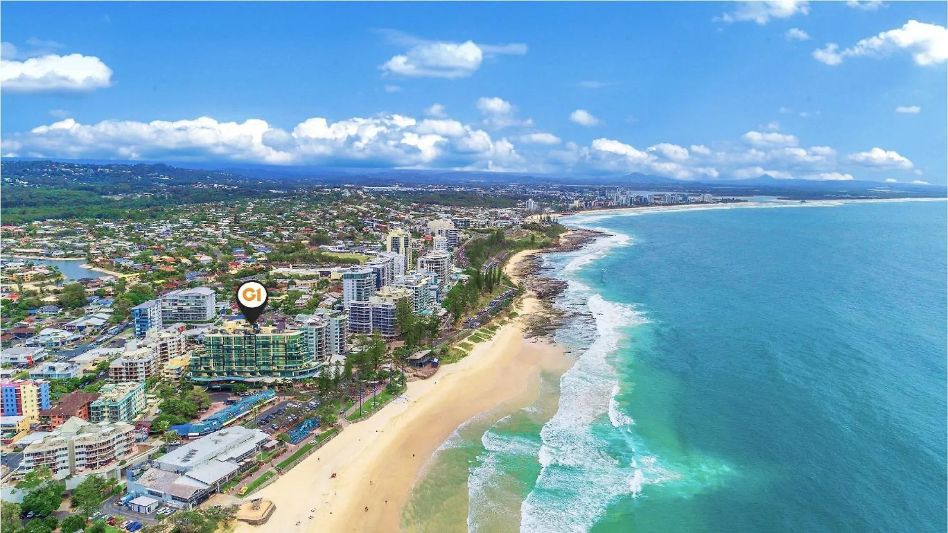 Ocean Front Mooloolaba Esplanade Apartment 2Br